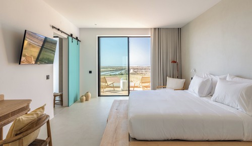 Deluxe-Doppelzimmer, Balkon, Meerblick