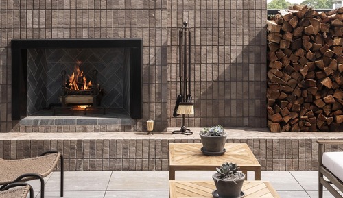 Zimmer, 1 King-Bett, Terrasse (Fireplace)