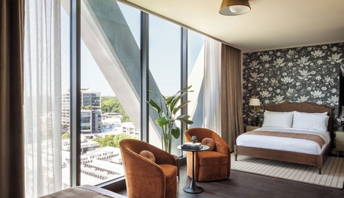 Zimmer, 2 Queen-Betten, Parkblick