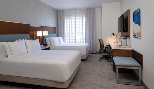 Standardzimmer, 2 Queen-Betten, Ausstattung für hörgeschädigte Menschen