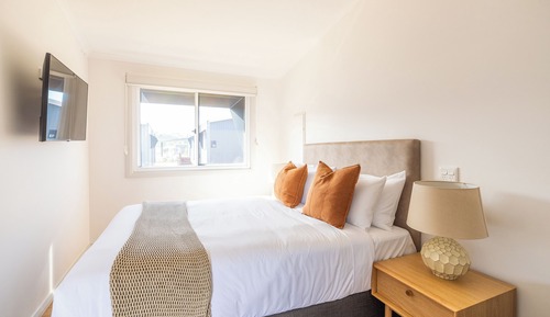 Standard-Ferienhütte, 1 Queen-Bett, barrierearm