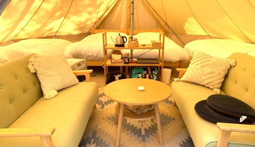 Comfort-Zelt, Balkon, Bergblick (Type A)