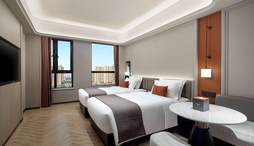 Deluxe-Zimmer, 2 Einzelbetten, Nichtraucher, Stadtblick