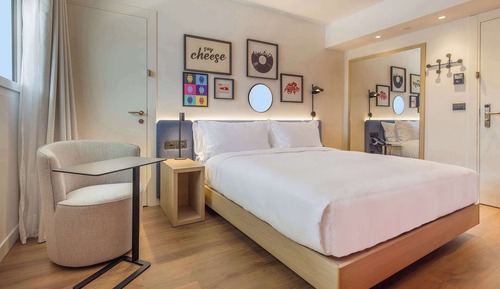 Zimmer, 1 King-Bett, barrierefrei