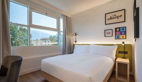 Zimmer, 1 Queen-Bett, Ausblick