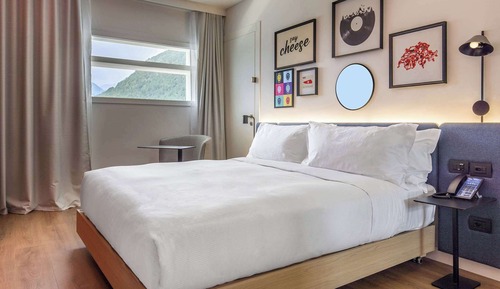 Zimmer, 1 King-Bett, Ausblick