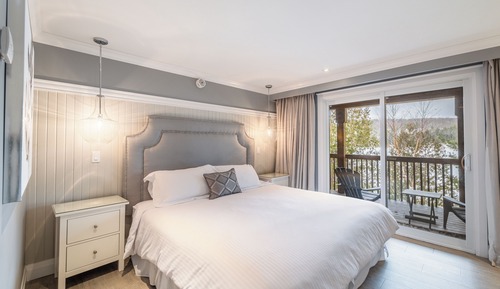 Classic-Zimmer, 1 King-Bett, Balkon, Seeblick