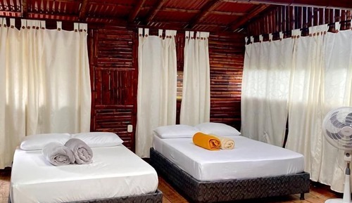 Familien-Ferienhütte, Seeblick