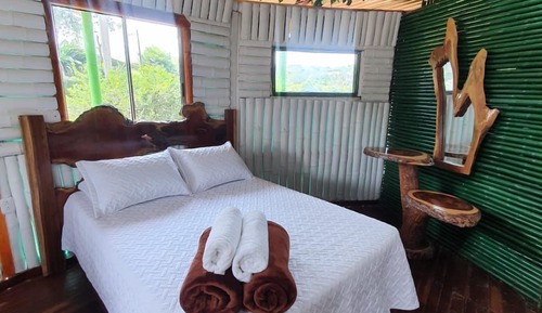 Familien-Baumhaus, Bergblick