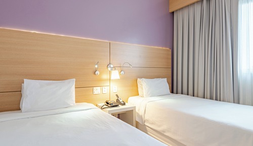 Superior-Apartment, 2 Einzelbetten, Stadtblick