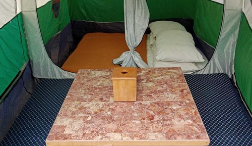 Superior-Zelt, Talblick