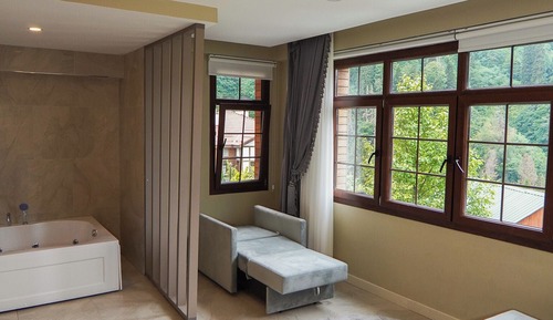 Deluxe-Doppelzimmer zur Einzelnutzung, Bergblick