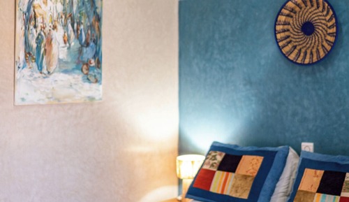 Comfort-Suite, Balkon, Bergblick