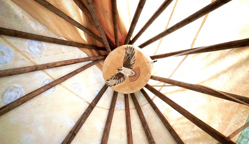 Luxury-Zelt, 1 King-Bett, Nichtraucher, Bergblick