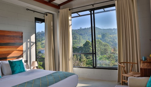 Junior-Suite, 1 King-Bett, Nichtraucher, Bergblick