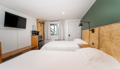 Premium-Zimmer, 2 Doppelbetten