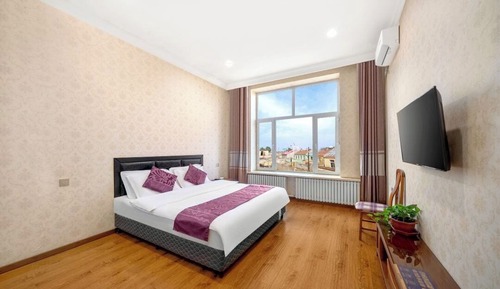 Comfort-Doppelzimmer, Blick auf den Innenhof