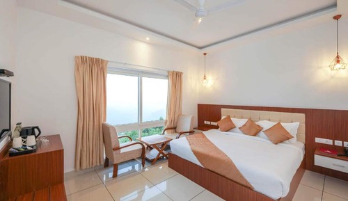 Deluxe-Doppelzimmer, Balkon, Bergblick