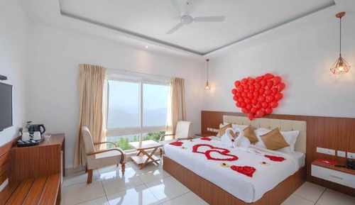 Luxury-Doppelzimmer, Balkon, Bergblick