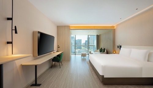 Premium-Zimmer, 1 King-Bett (Smart Room, Living Area)