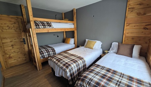 Vierbettzimmer, Bergblick