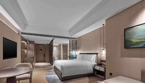 Zimmer, 1 King-Bett, barrierefrei