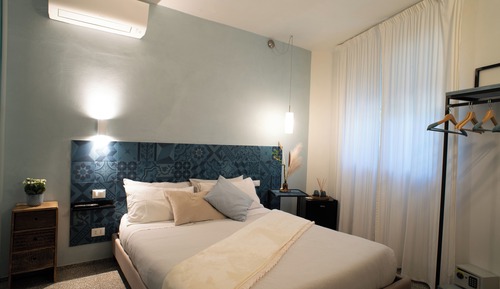 Junior-Doppelzimmer, eigenes Bad, Stadtblick