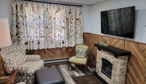 Premium-Ferienhütte, Nichtraucher, Stadtblick