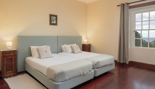 Economy-Zimmer, 2 Einzelbetten, Meerblick