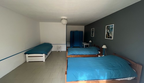 Zimmer, Blick auf den Innenhof
