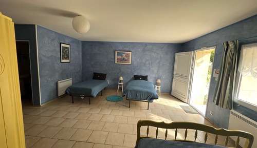 Club-Zimmer, Gartenblick