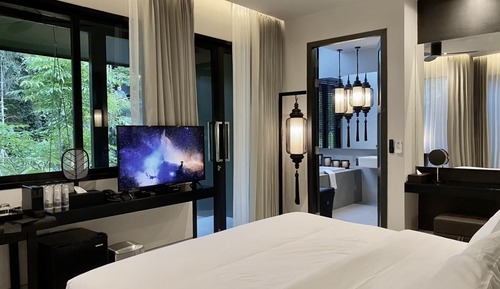 Deluxe-Zimmer, Nichtraucher, Gartenblick