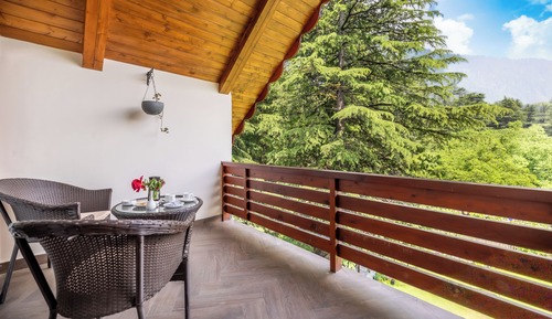 Premium-Zimmer, 1 King-Bett, Nichtraucher, Bergblick