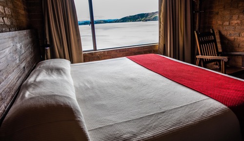 Romantisches Doppelzimmer, Blick auf die Lagune