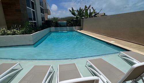 Luxury-Apartment, 1 King-Bett und Schlafsofa, Poolzugang, Executive-Etage