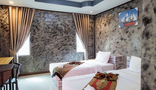 Deluxe-Zweibettzimmer, Bergblick