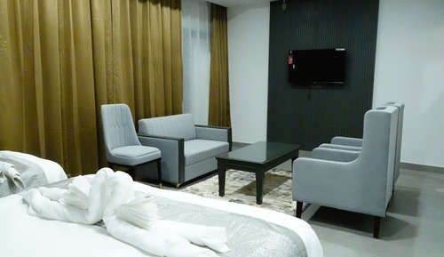 Junior-Suite, 1 King-Bett, Talblick