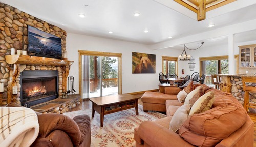 Ferienhütte, Mehrere Betten, Terrasse, Bergblick (2261)