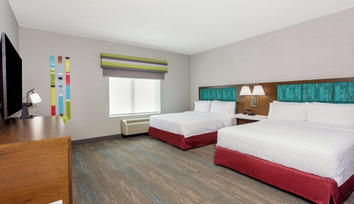 Zimmer, 2 Queen-Betten, barrierefrei (Mobility & Hearing, Roll-in Shower)