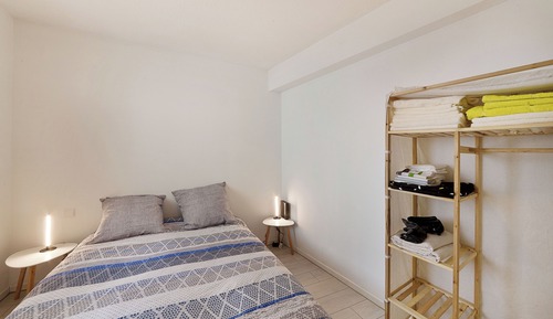 Comfort-Apartment, Blick auf den Innenhof