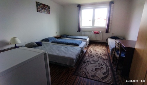 Economy-Vierbettzimmer, Nichtraucher, Kühlschrank