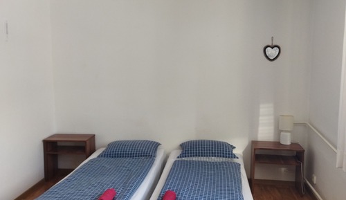 Economy-Zweibettzimmer, Bergblick, Erdgeschoss