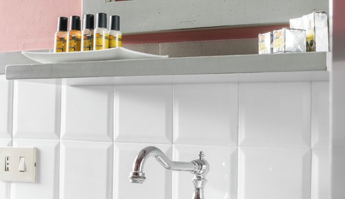 Superior-Zimmer, Blick auf den Innenhof