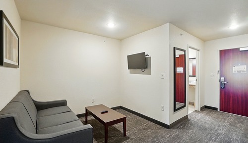 Studio, barrierefrei, Nichtraucher (Single King with Audible/Visual Alert)