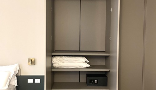 Deluxe-Vierbettzimmer, Gartenblick