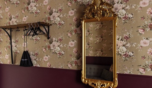 Doppel- oder Zweibettzimmer, Blick auf den Innenhof
