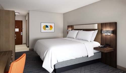 Standardzimmer, 1 King-Bett, rollstuhlgeeignete Dusche (Communications, Mobil, Roll-In Shower)