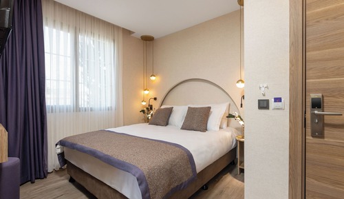Economy-Zimmer, Stadtblick
