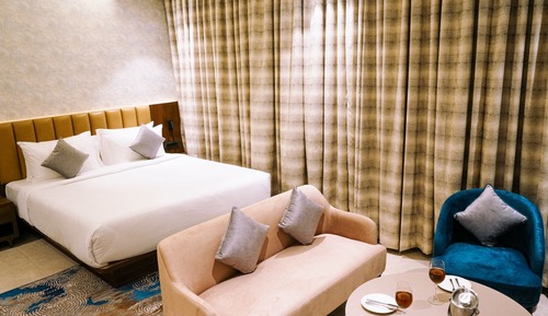 Deluxe-Zimmer, Mehrere Schlafzimmer, Stadtblick