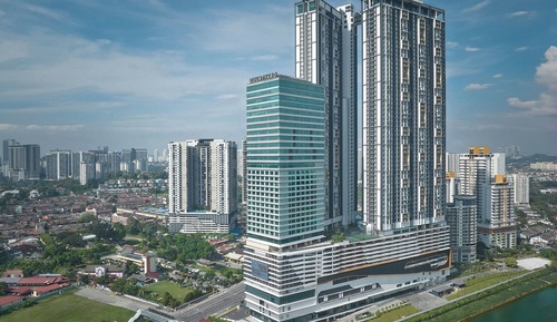 Deluxe-Zimmer, 2 Doppelbetten, Nichtraucher, Stadtblick (Corner)